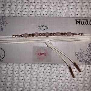 *NEW* Mudd Pink Beaded Lariat Choker Necklace